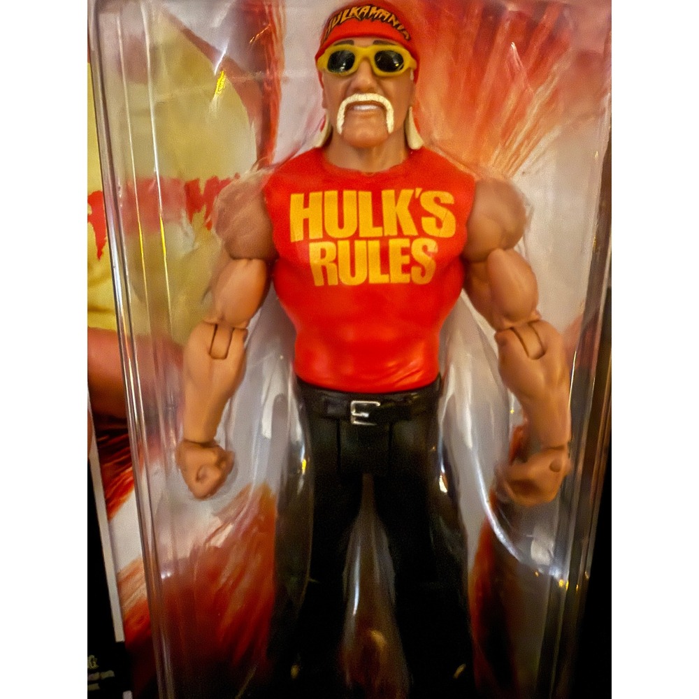 Mattel WWE Action Figure Unisex OS Red Hulk Hogan WrestleMania Heritage Series - Picture 2 of 3